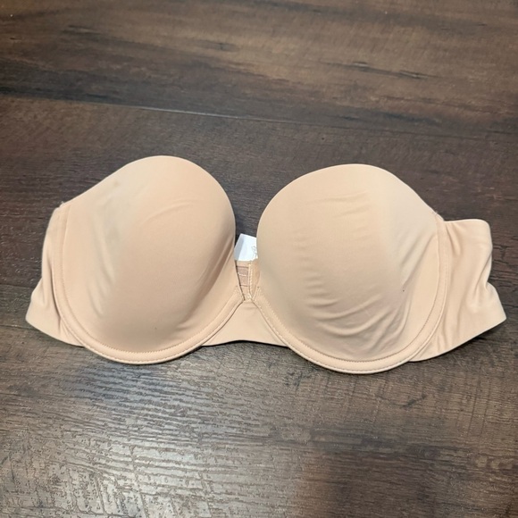NWOT NATORI  MINIMAL STRAPLESS BRA 36B - Picture 3 of 4